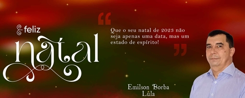 Mensagem natalina de Emilson Borba – Lula