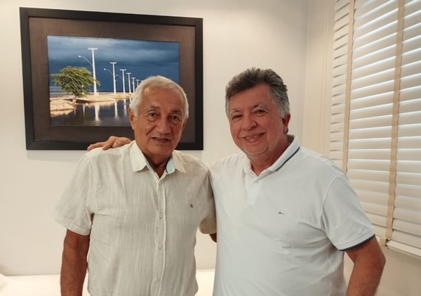 Raimundo e Eduardo Lemos conversam sobre aliança para às eleições