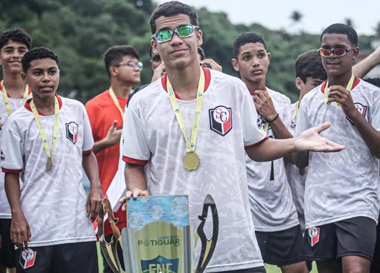 Craque: Jovem atleta macauense, Wladinir Fernandes, brilha na final do Campeonato Potiguar Sub 15