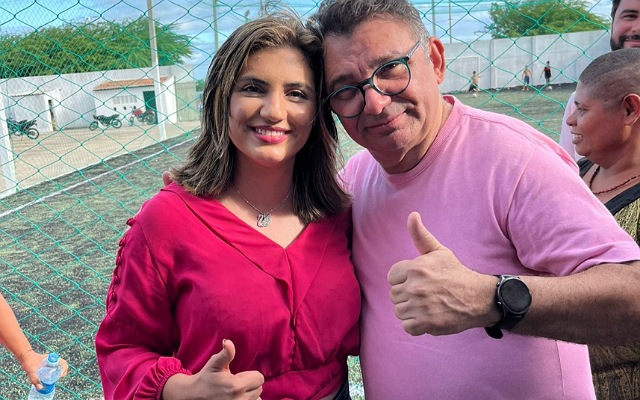 Macau: Flávio Veras apresenta sua outra filha, Flávia Vieira como pré-candidata à prefeita
