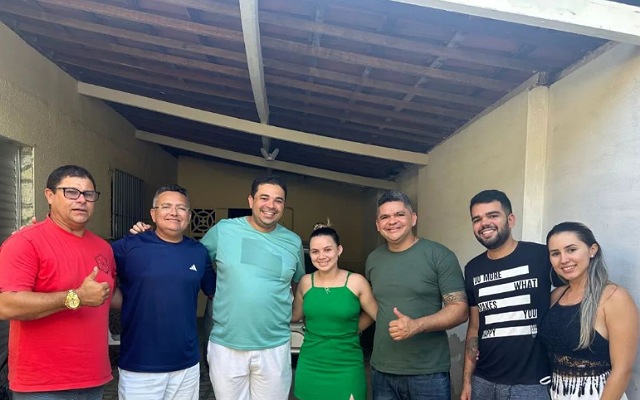 Família Domingos declara apoio maciço ao pré-candidato Júnior Bola em Porto do Mangue