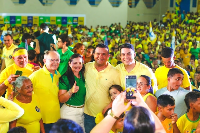 Em Convenção histórica, Guamaré parou para presenciar a união de Hélio e Clécia de João Pedro