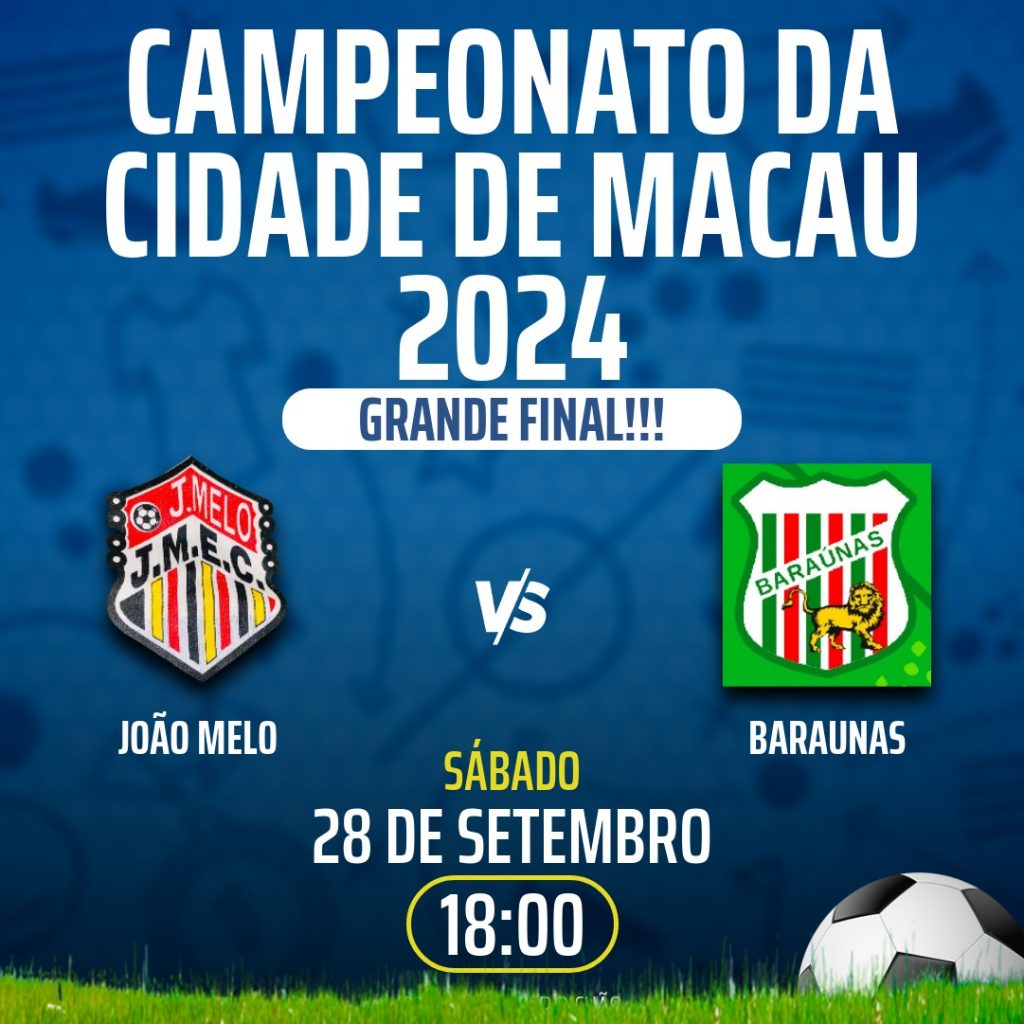 Macau: Grande final do Campeonato da Cidade de Futebol 2024 será sábado (28)