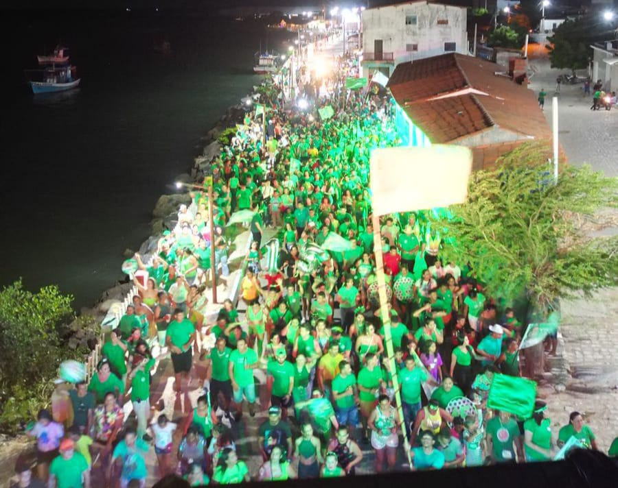 Com adesões espontâneas, Júnior Bola e Jeane caminham para vitória em Porto do Mangue