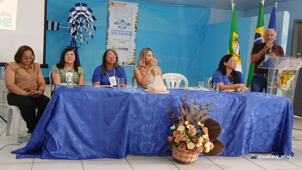 Macau: Vice-prefeito Raimundo prestigia a 8ª Conferência Municipal de Saúde