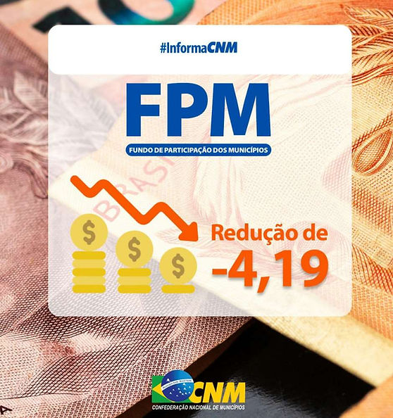 Queda do FPM: Prefeituras terão que exonerar com perdas de receita por Tarifaço