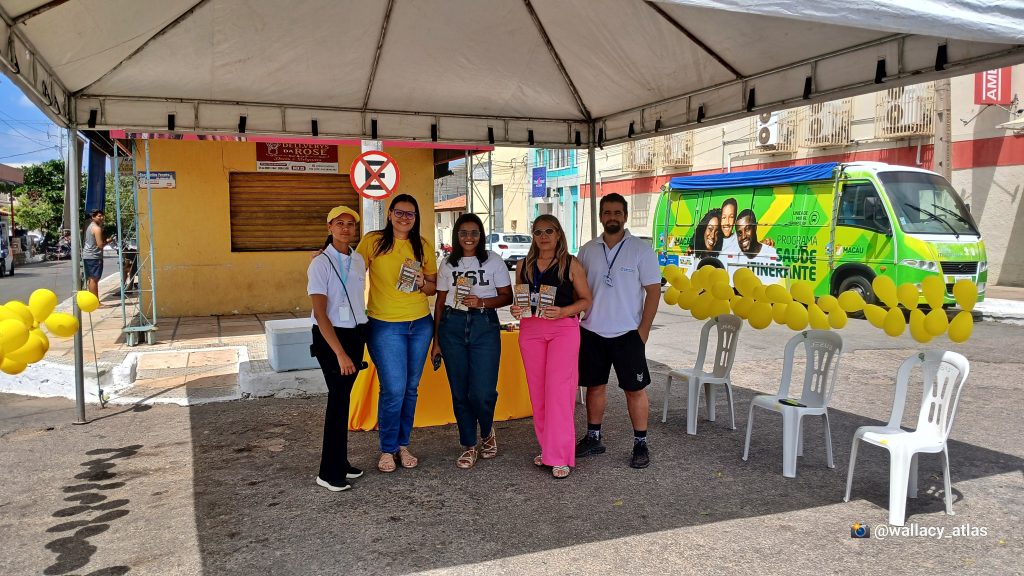 Macau: Secretaria de Saúde municipal realiza ação preventiva em alusão do Setembro Amarelo
