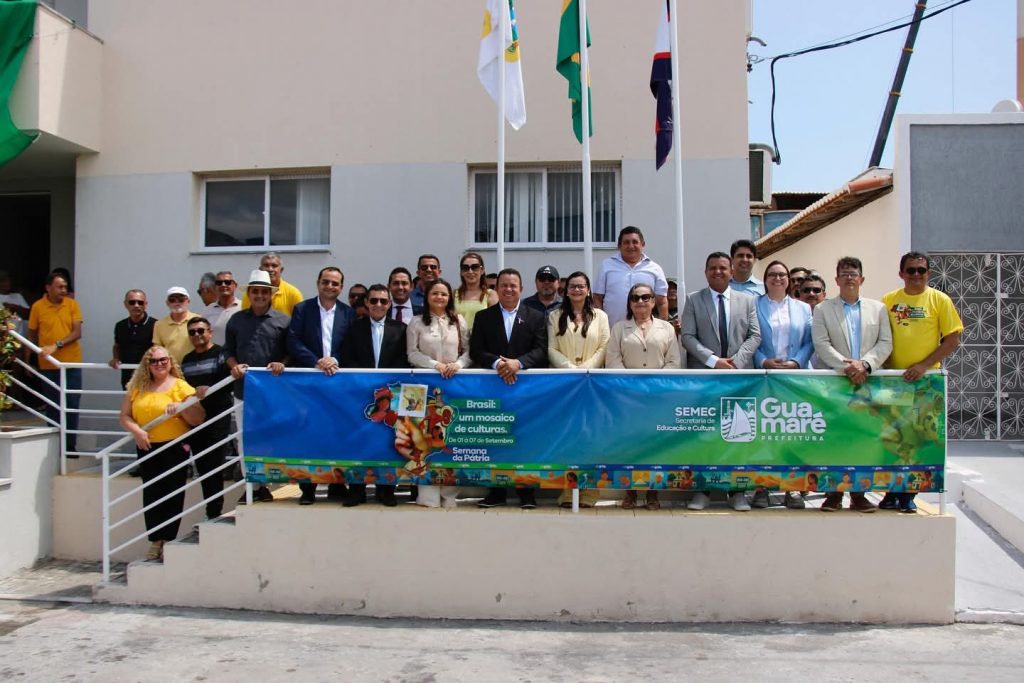Câmara de Guamaré: Vereadores prestigiam Desfile Cívico do 07 de setembro