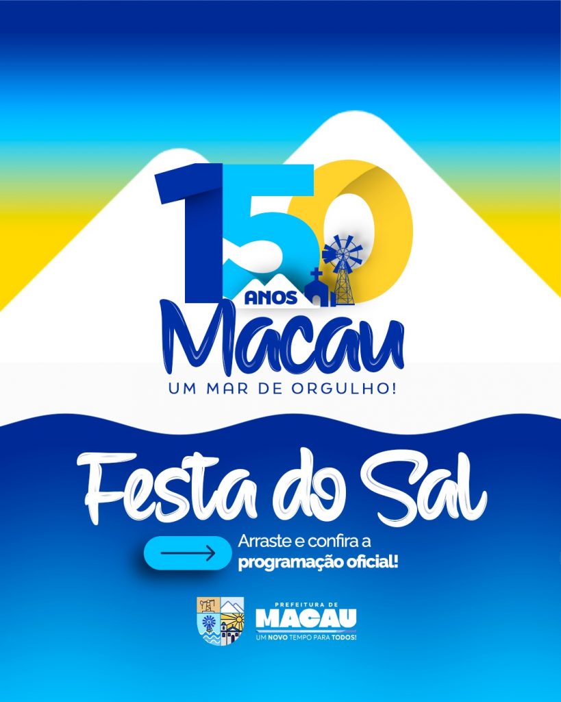 Com investimento de apenas R$ 400 mil, Prefeitura de Macau lança programação oficial de emancipação política