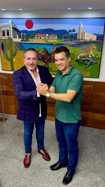 Ezequiel Ferreira e Walter Alves reafirmam compromisso de caminharem juntos em 2026