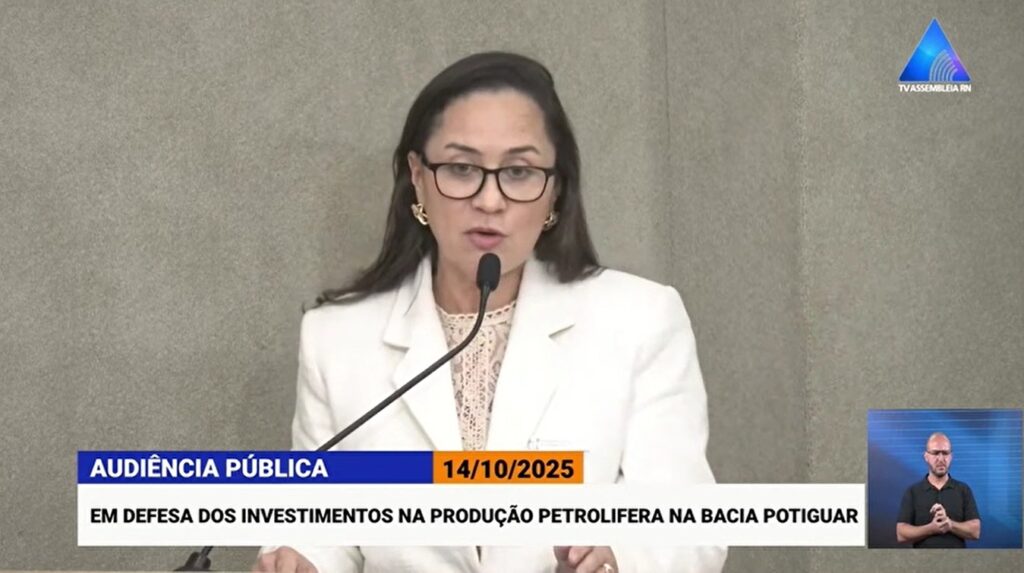 Macau: Vereadora Érika Nobre defende investimentos na produção petrolífera da Bacia Potiguar