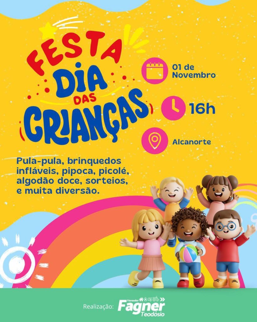 Macau: Com o apoio dos amigos, vereador Fagner Teodósio mantém a tradição e realizará festa para crianças