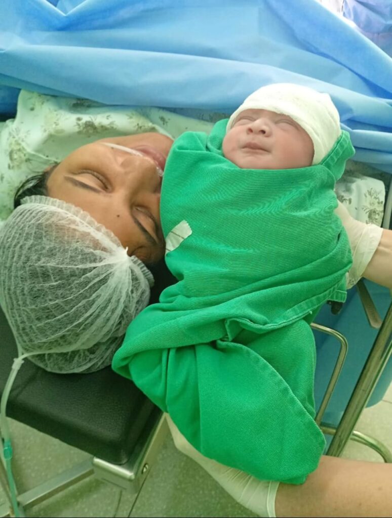 Macauense da gema: Lemuel nasceu no Hospital Antônio Ferraz nesta quinta-feira (30)