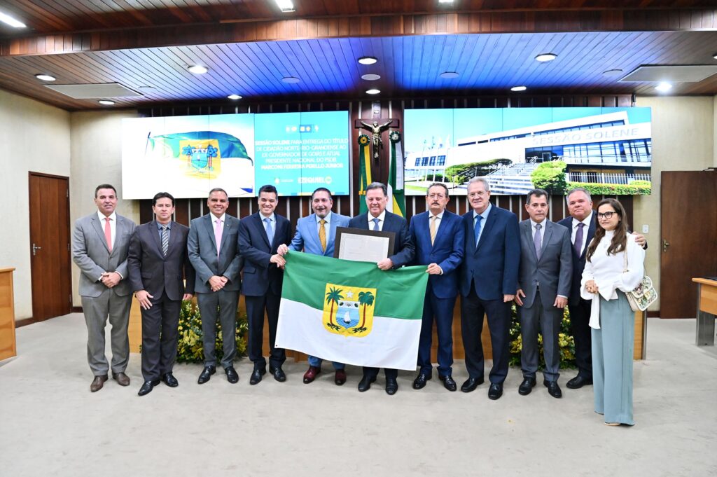 Assembleia Legislativa do RN concede Título de Cidadão Norte-Rio-Grandense a Marconi Perillo