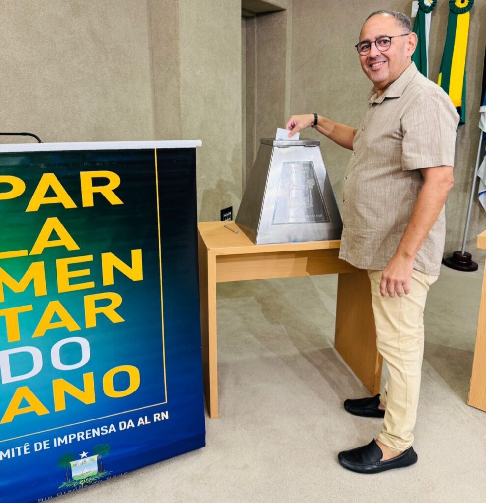 Celso Amâncio no Comitê de Imprensa da Assembleia Legislativa do Rio Grande do Norte