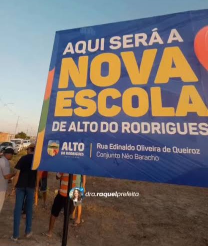 Alto do Rodrigues: Gestão da prefeita Raquel Lemos inicia implantação de energia solar em todas as escolas da rede municipal