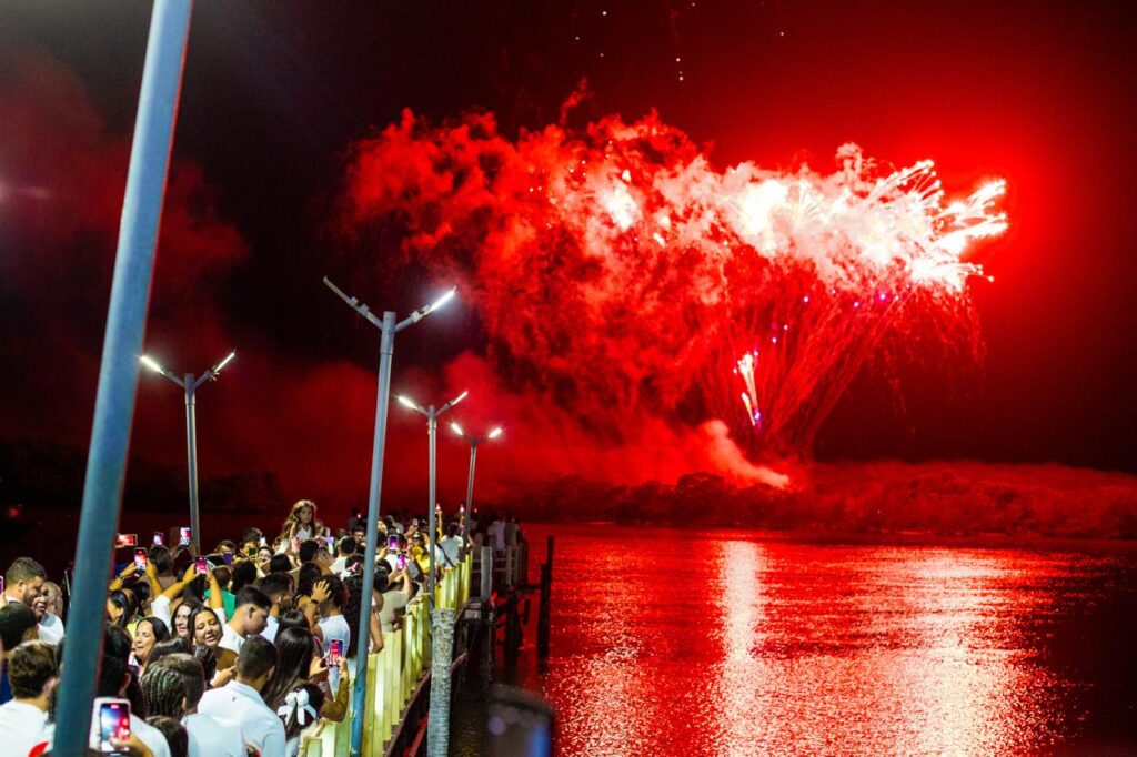 Guamaré celebra a chegada de 2026 com grande festa na Orla do Rio Aratuá