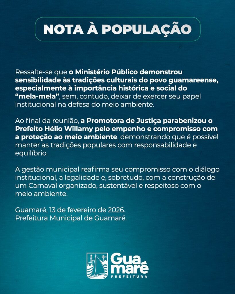 Patrimônio e Tradição: MP reconhece importância histórica cultural do “Mela-Mela” em Guamaré