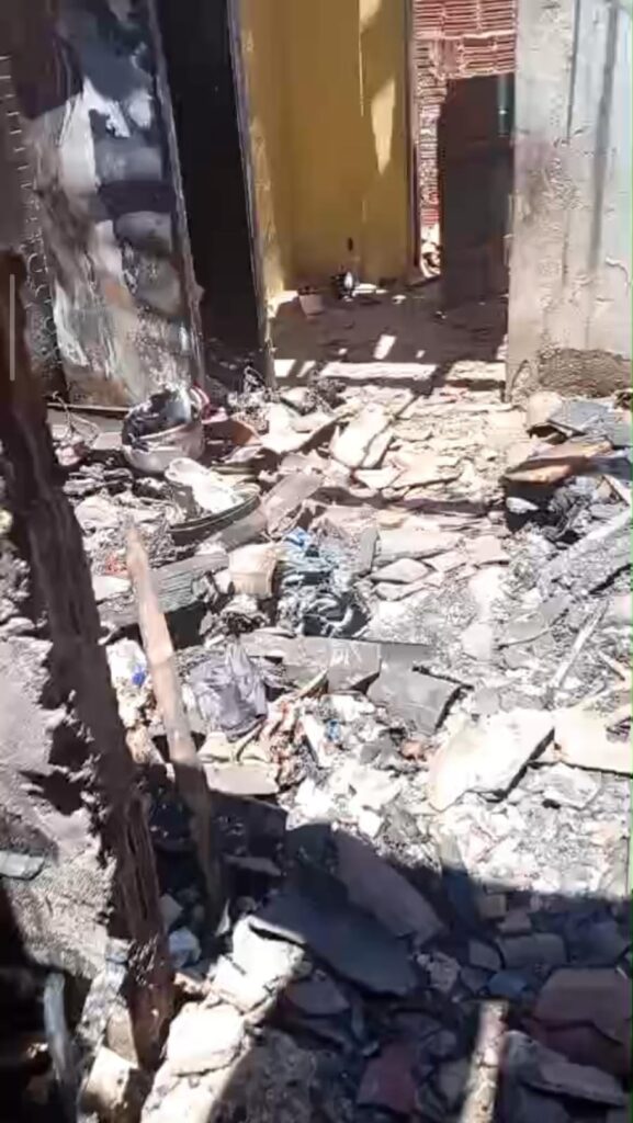 Solidariedade: Comunidade ude Diogo Lopes se une para reconstruir vida de moradora após incêndio
