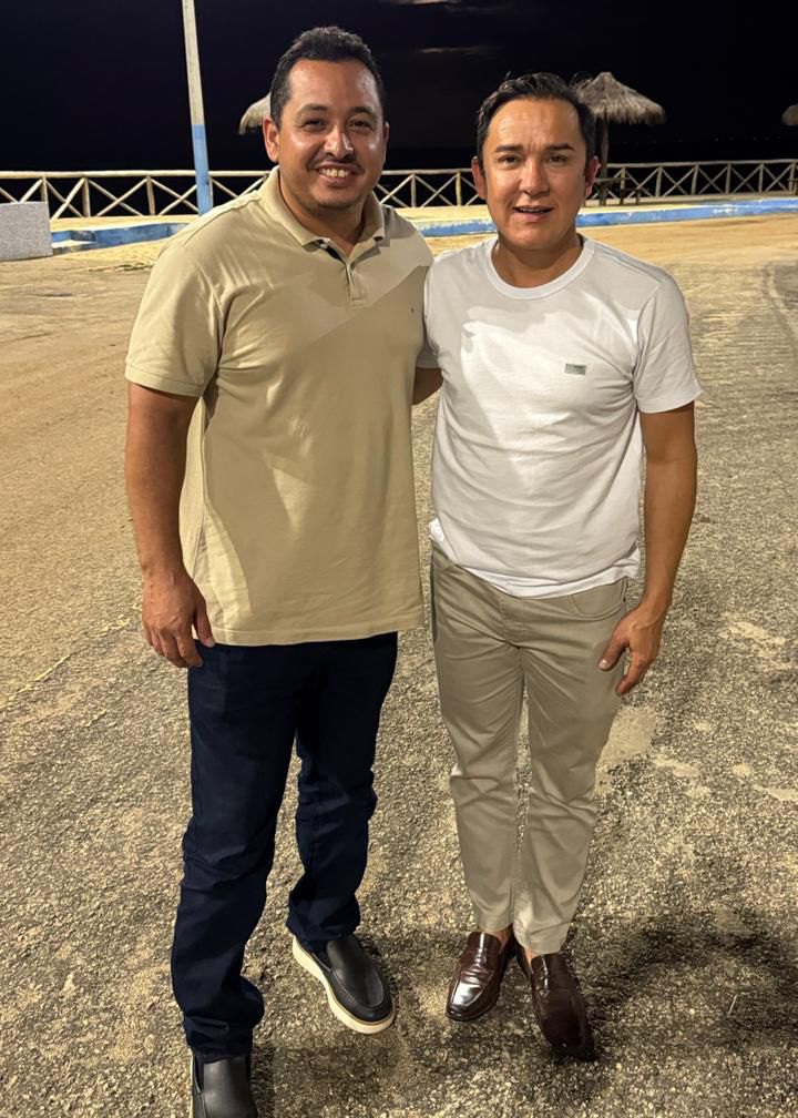 Vereador Edvaldo Júnior recebe o deputado estadual Neilton Diogenes; Macau e eleições pautaram o encontro