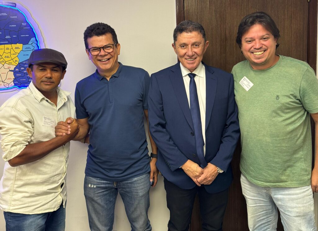 Macau: Marcley Ângelo e Carlinhos do Valadão oficializam apoio a Dr. Kerginaldo e Juninho Saia Rodada