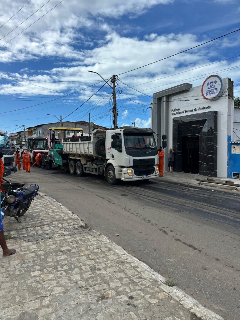 Promessa cumprida: Mobilidade urbana avança no centro de Porto do Mangue