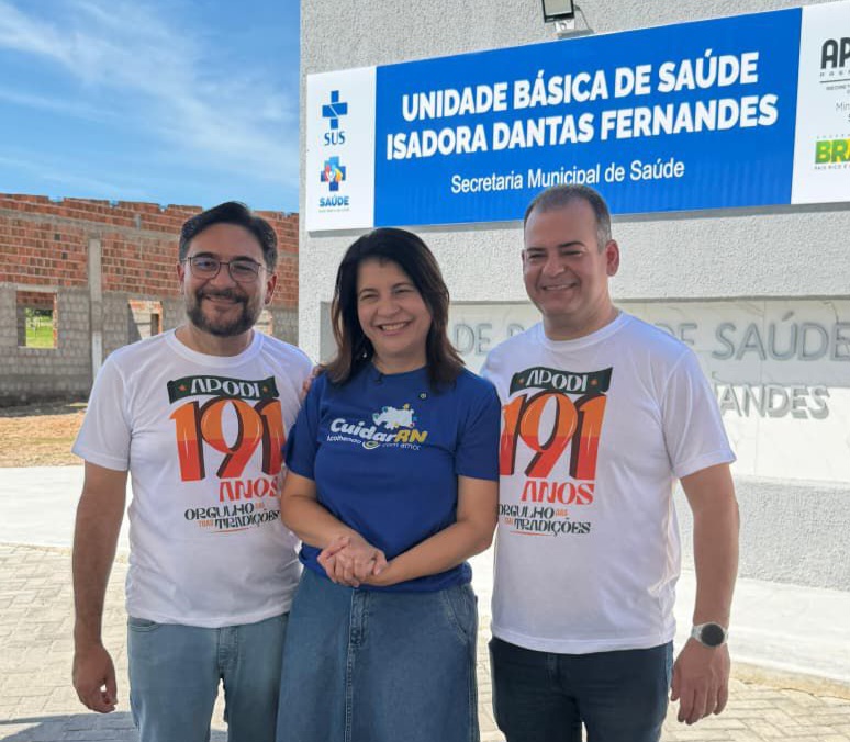 Carla Dickson realiza entrega importante em Apodi e fortalece saúde no RN com ações do programa Cuidar RN