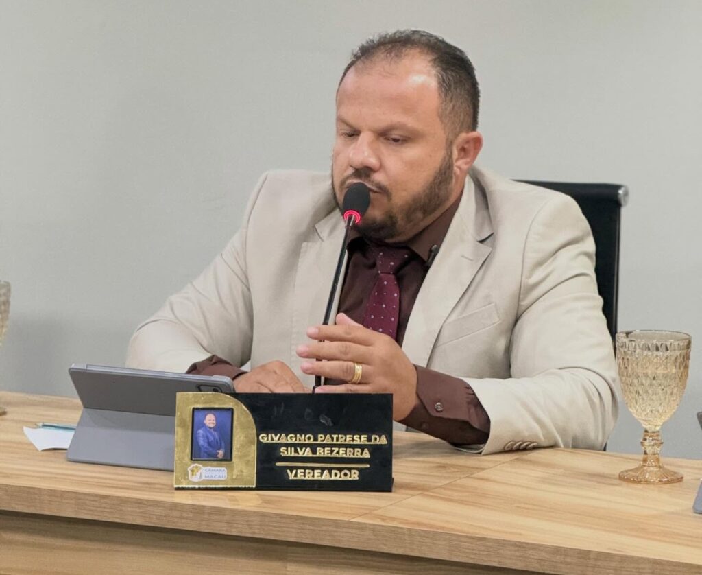 CPI: Iniciativa do vereador Givagno apura possíveis irregularidades em obras da empresa Império em Macau; são necessários quatro votos para a abertura oficial