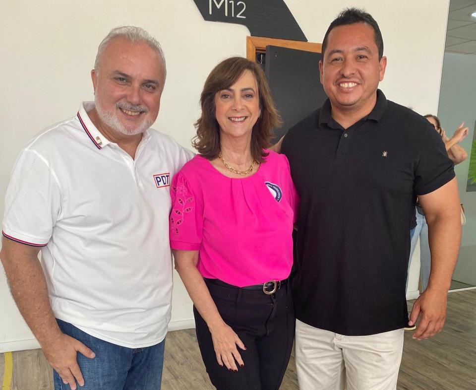 Pré-candidato a deputado federal, vereador Edvaldo Júnior participa do encontro do PDT em Natal