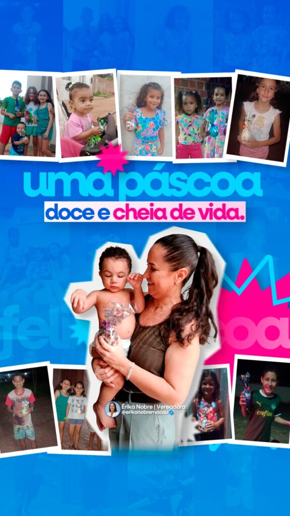 Érika Nobre leva ação de Páscoa a comunidades de Macau