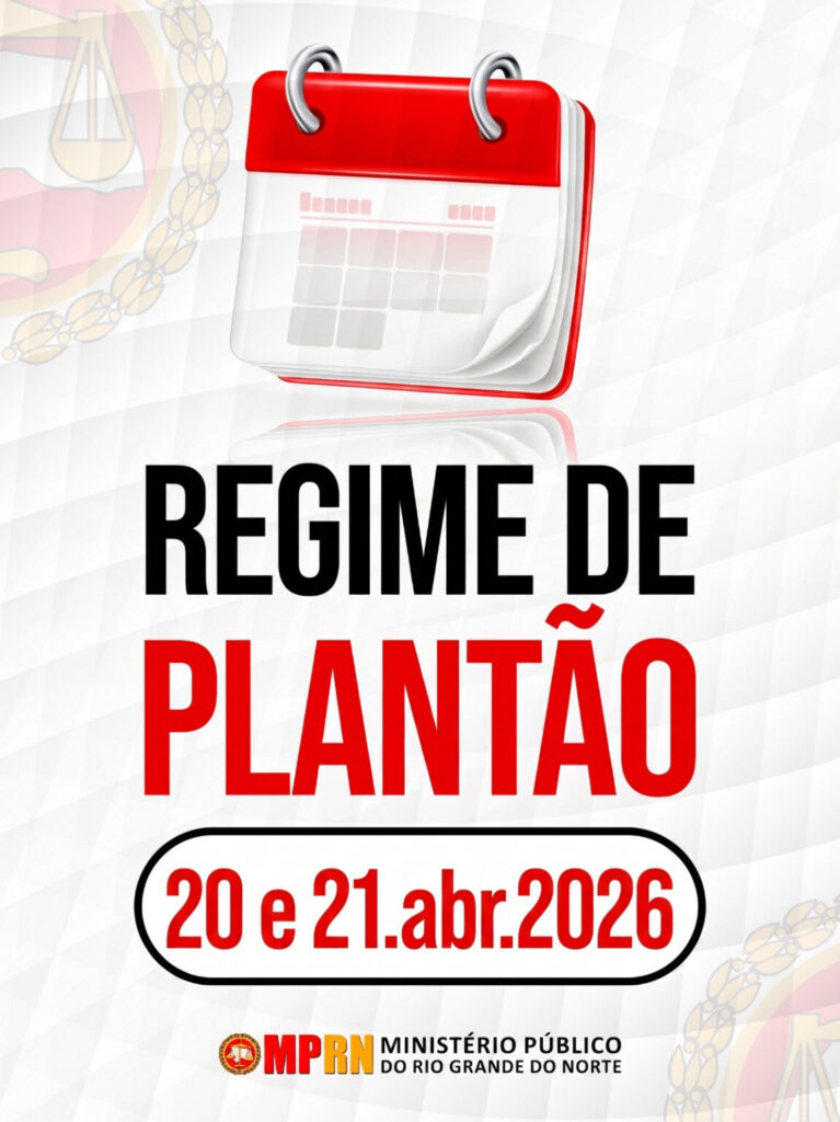 Ministério Público fará plantão durante o feriadão de Tiradentes