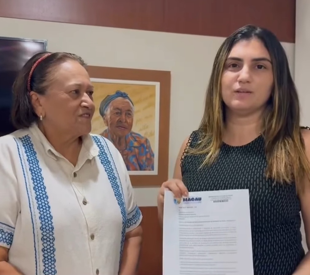 Durante visita da prefeita Flávia Veras, Fátima anuncia entrega das estradas de Ilha de Santana e Camapum e confirma início de projeto para recuperação da Ponte Macau–Ilha