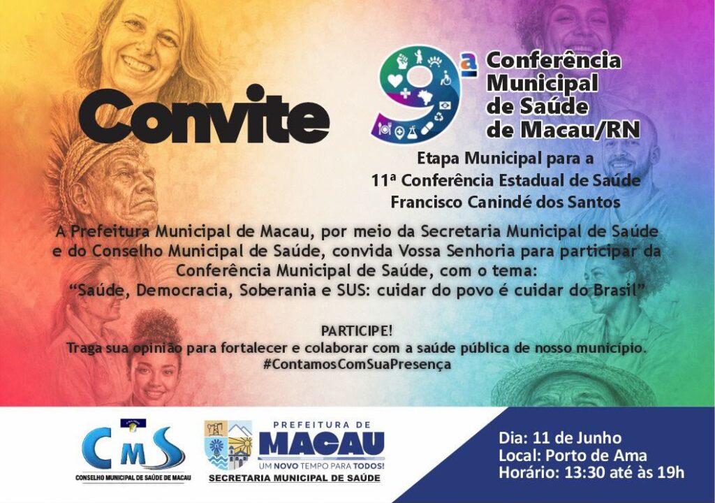 Conferência Municipal de Saúde de Macau abre espaço para debate e construção de propostas