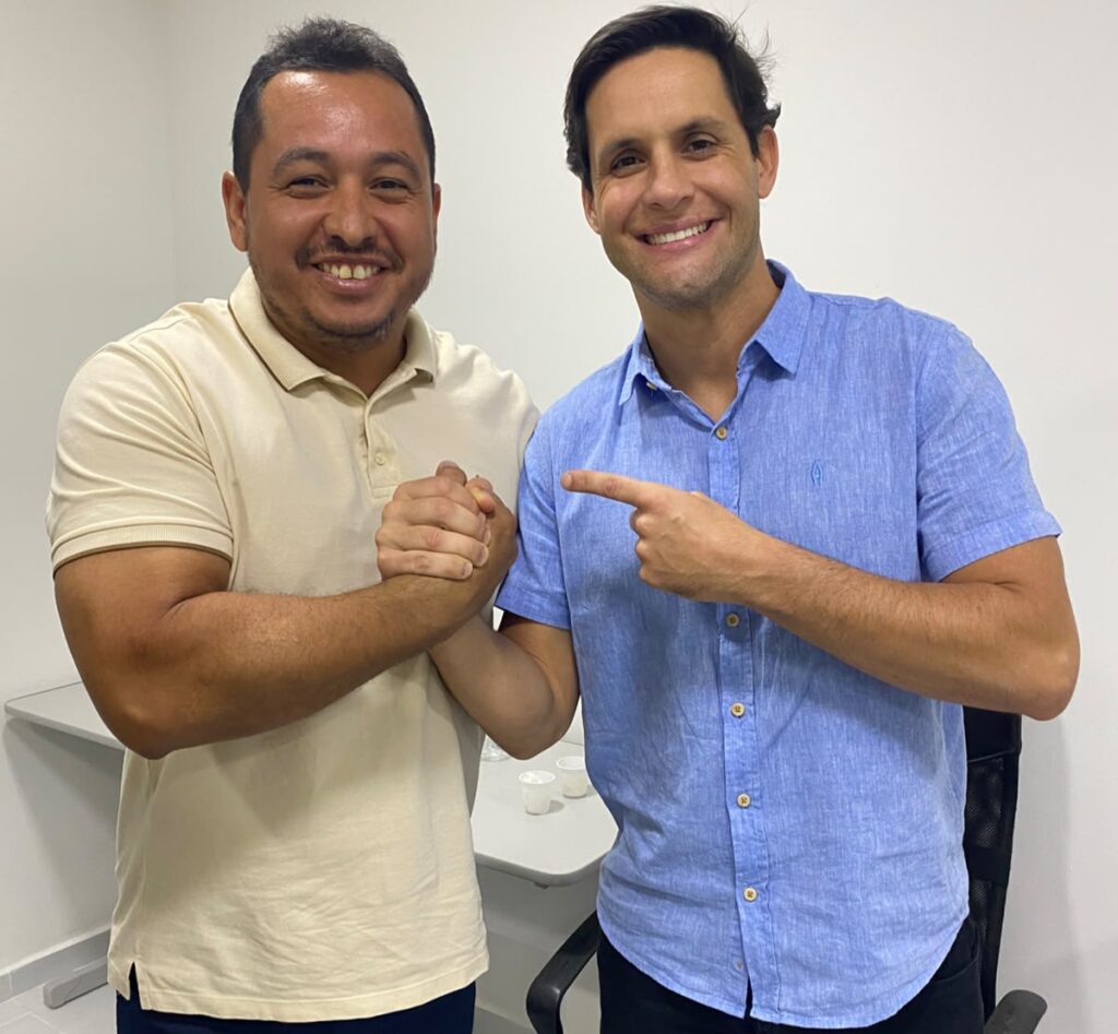Pré-candidato a deputado federal, Edvaldo Júnior declara apoio a Rafael Motta na disputa pelo Senado