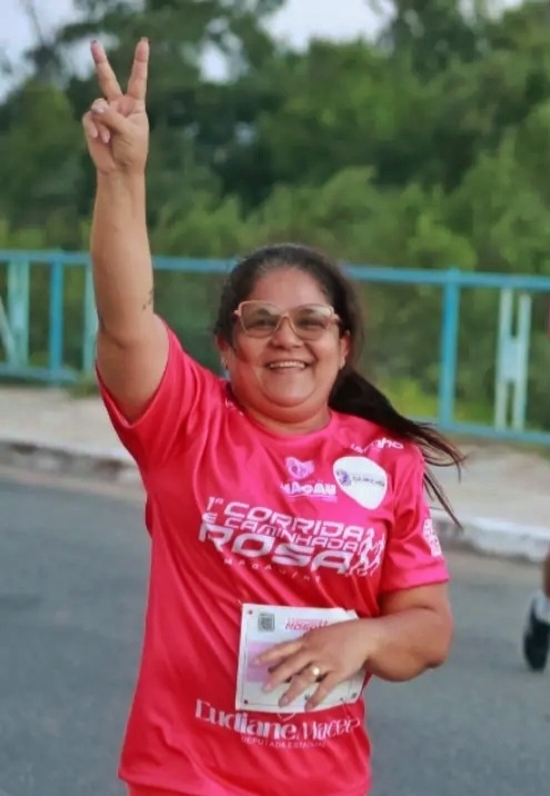 Ceição Lins coloca mulheres nas ruas de Macau em corrida pela vida e contra a violência
