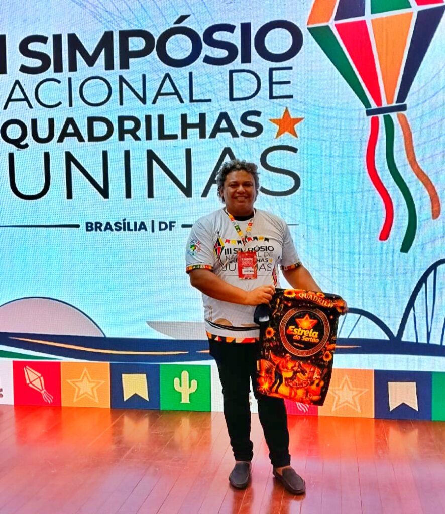 Em Brasília, Berguinho Moura representa Macau no III Simpósio Nacional de Quadrilhas Juninas