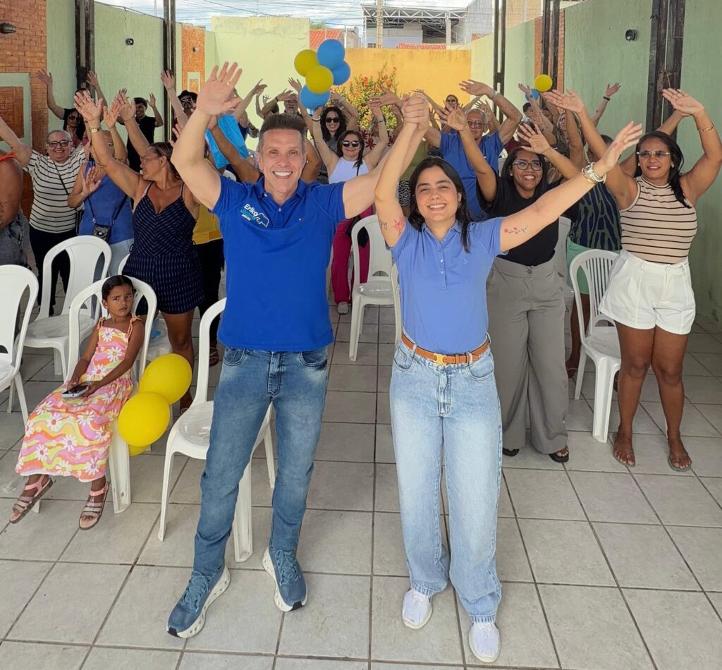 Michelle de Kiko anuncia apoio a Eriko Jácome e amplia base política do candidato em Macau