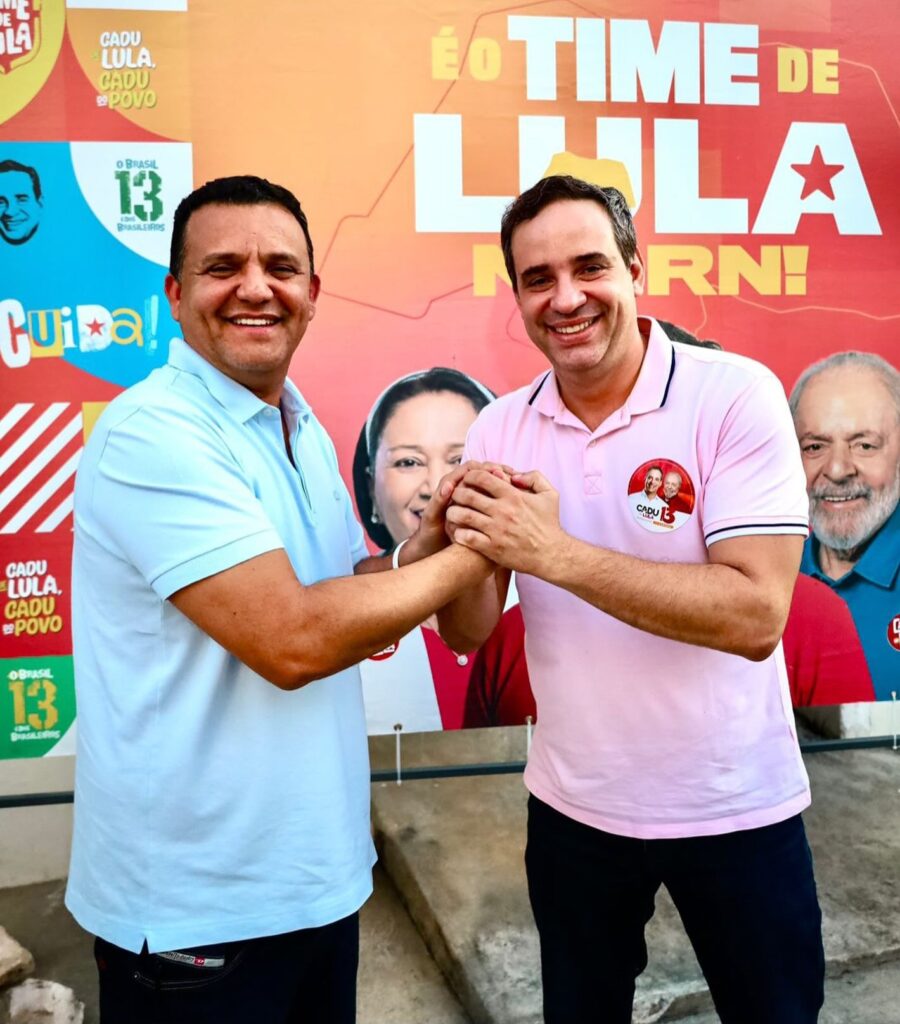 Prefeito Hélio anuncia apoio a Cadu de Lula para o Governo do RN