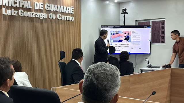 Guamaré: Câmara aposta em tecnologia para ampliar transparência e modernizar comunicação do Legislativo