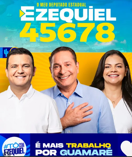 Hélio Willamy declara apoio a Ezequiel e dá peso político à campanha em Guamaré