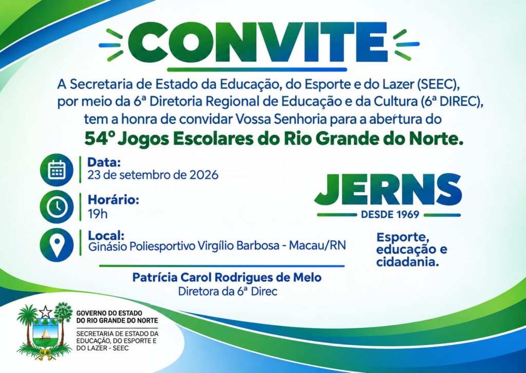 JERNS reúne 1.915 estudantes e bate recorde na etapa da 6ª DIREC Macau