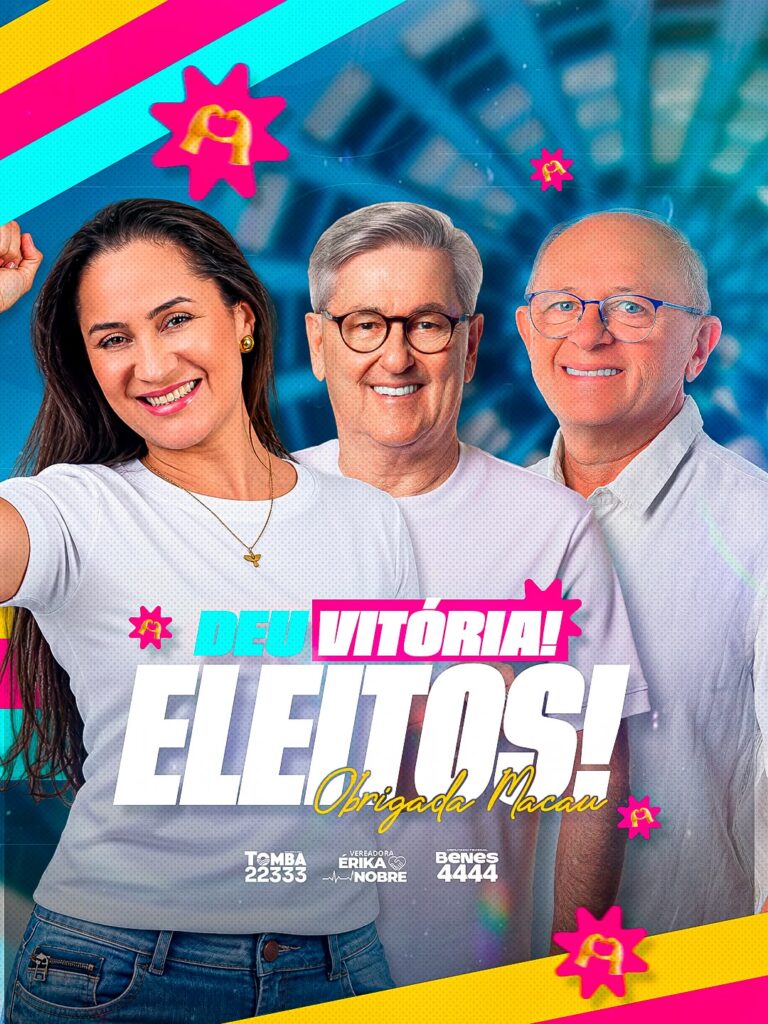 Érika Nobre mostra força nas urnas e soma 3.001 votos para seus candidatos em Macau